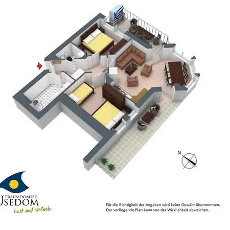 Apartment Dünen-residenz B 05 *